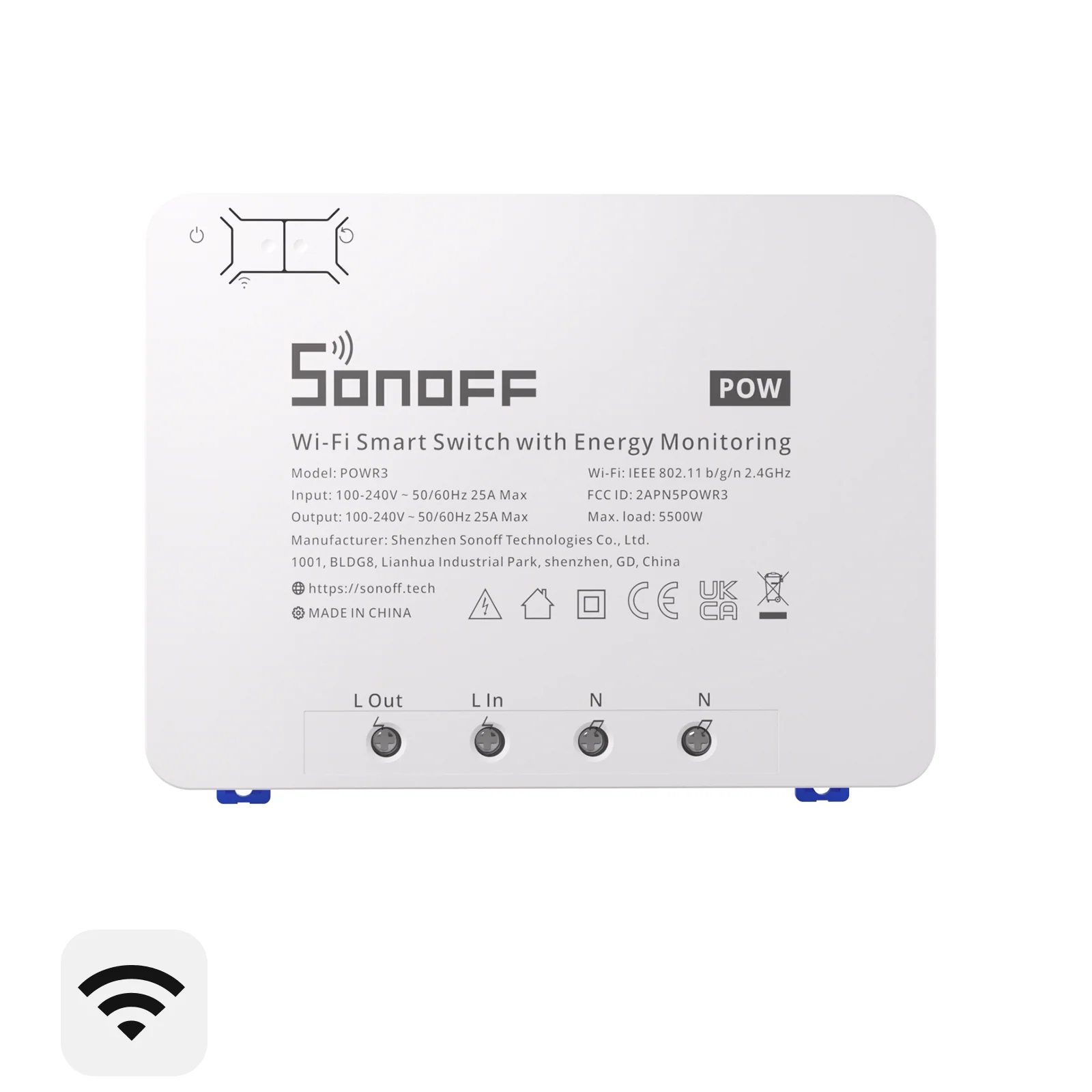 SONOFF POWR3 High Power Smart Switch