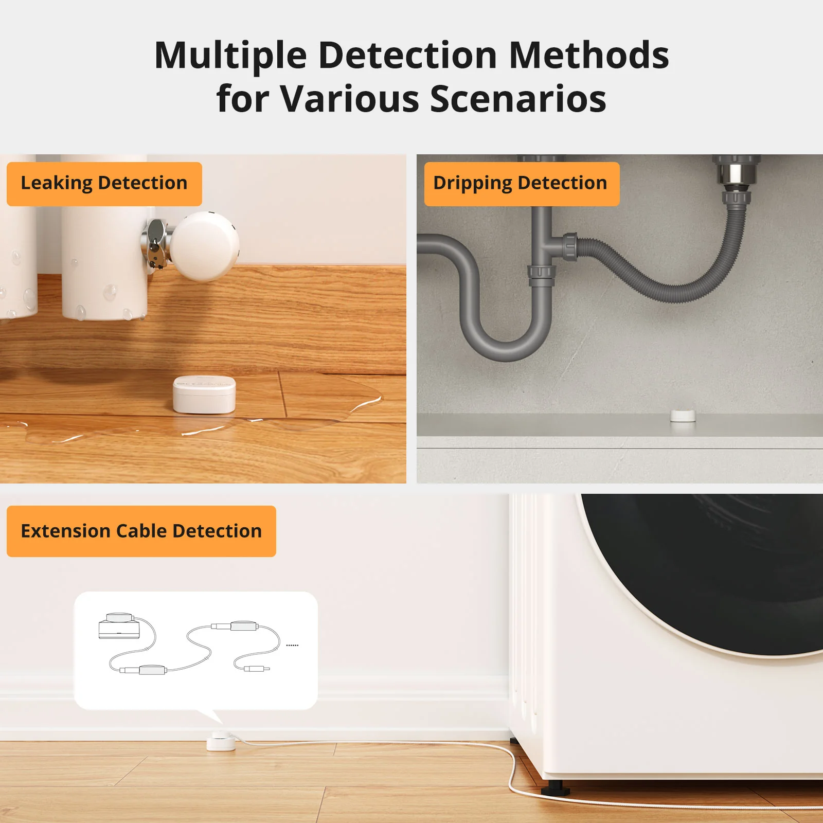SONOFF Zigbee Water Leak Sensor | SNZB-05P 3 SONOFF Zigbee Water Leak Sensor | SNZB-05P