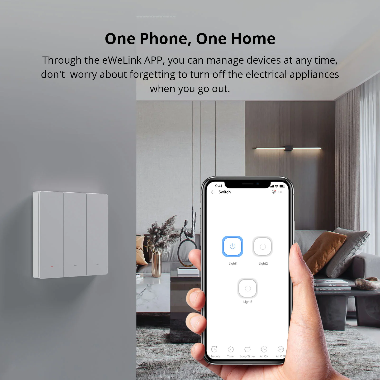 SONOFF SwitchMan Smart Wall Switch-M5 Matter