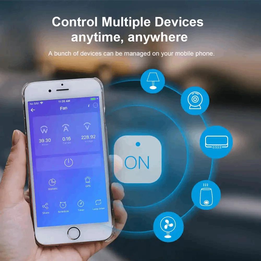 SONOFF S31/S31 LITE – Compact Design Smart Plug with Energy Monitoring US Type 3 SONOFF S31/S31 LITE – Compact Design Smart Plug with Energy Monitoring US Type