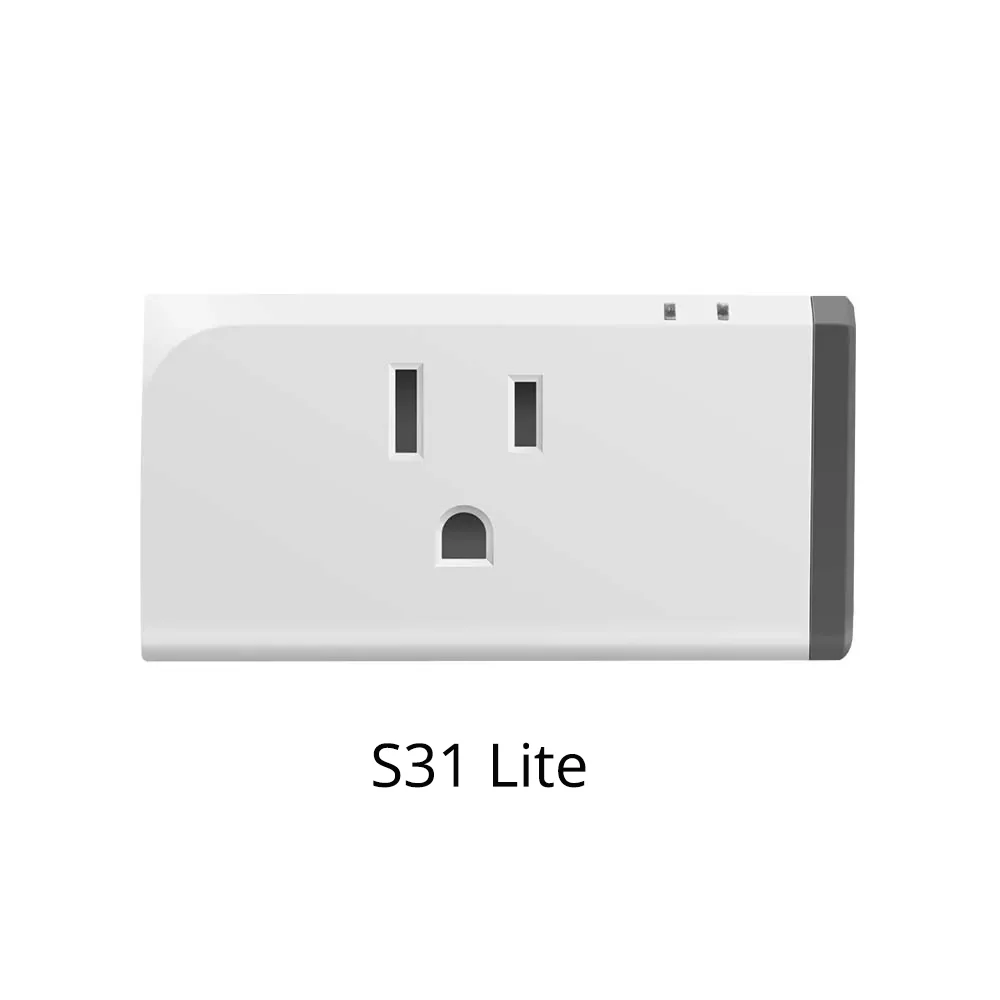 SONOFF S31/S31 LITE – Compact Design Smart Plug with Energy Monitoring US Type 7 SONOFF S31/S31 LITE – Compact Design Smart Plug with Energy Monitoring US Type