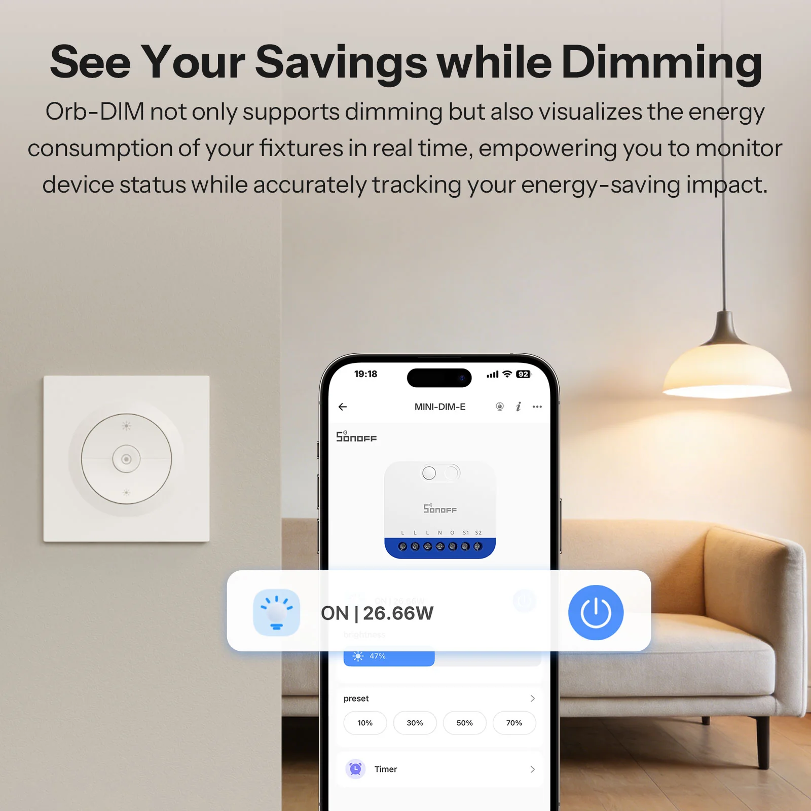 SONOFF Orb-DIM Matter Over WiFi Dimmer Wall Switch | MINI-DIM-E 7 SONOFF Orb-DIM Matter Over WiFi Dimmer Wall Switch | MINI-DIM-E