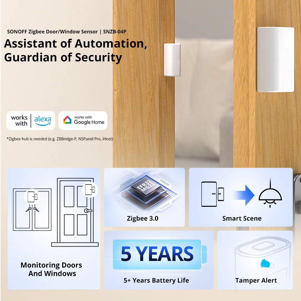 SONOFF Zigbee Door/Window Sensor | SNZB-04P